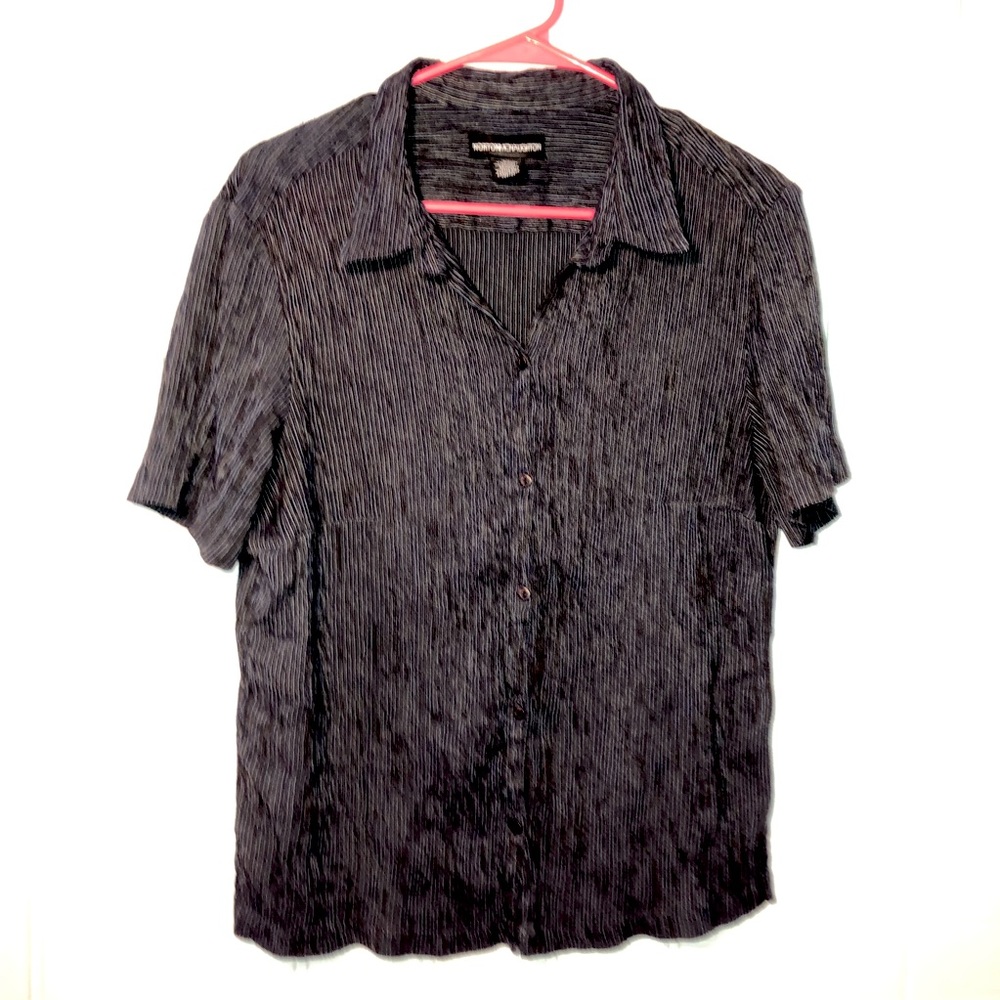 90s grunge goth girl dress up blouse t-shirt. XL